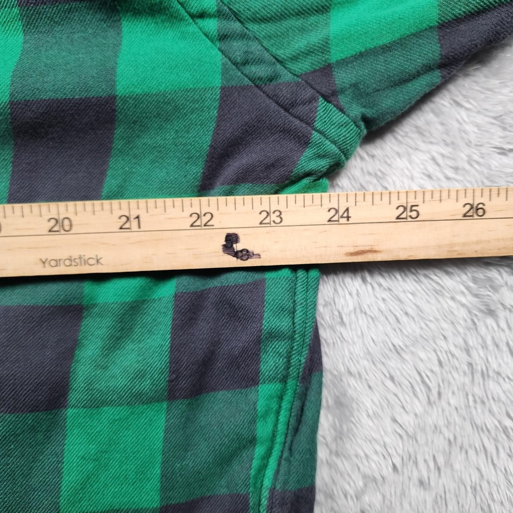 Polo Ralph Lauren Shirt Mens XL Green Black Buffalo Plaid Flannel Long Sleeve - Picture 8 of 11